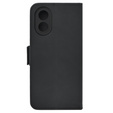 Cu clapetă pentru Oppo A38 4G / Oppo A18 4G, Card Slot, negru