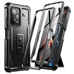 Husă blindată pentru Xiaomi Redmi Note 12 Pro 5G / POCO X5 Pro 5G, Dexnor Full Body (Two Frames), negru
