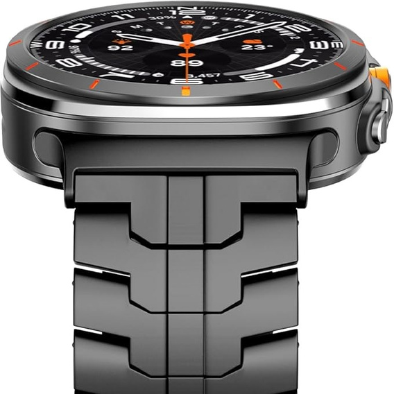 Brățară pentru Samsung Galaxy Watch 4/5/6 40/42/43/44/45/46/47mm, negru