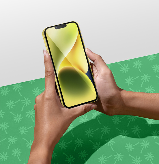 Sticlă temperată 5D Full Glue Smart Palm pentru iPhone 14