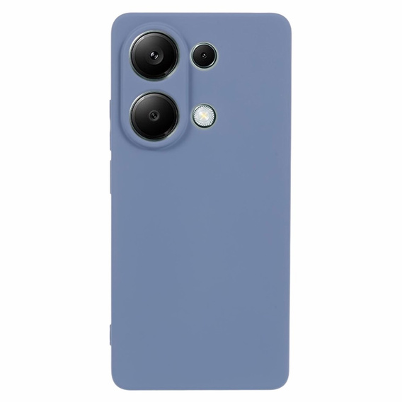 Husa pentru Xiaomi Redmi Note 13 Pro 4G, Silicone Lite, albastru închis