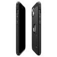 Carcasa Spigen pentru iPhone 15, Tough Armor Mag MagSafe, negru + 9H Tempered Glass