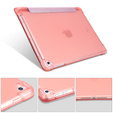 Husă pentru iPad 9.7 2018 / 2017/ Air / Air 2, Smartcase cu spațiu pentru stylus, roz rose gold