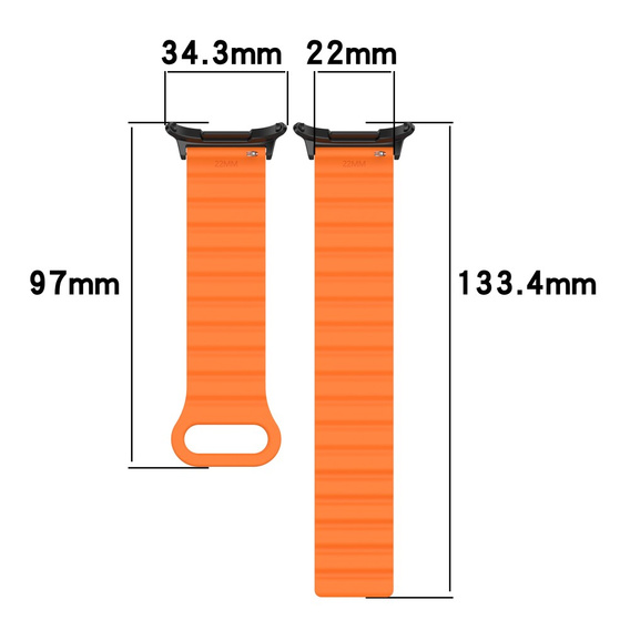 Curea din silicon pentru Samsung Galaxy Watch Ultra 47mm (2025 / 2024)