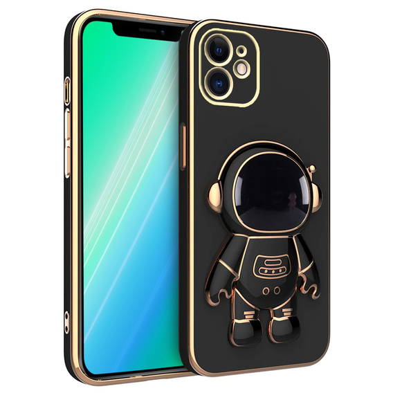 Huse pentru iPhone 12, Astronaut, negru