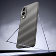 Carcasa Spigen pentru Samsung Galaxy S25, Liquid Air, negru + 9H Tempered Glass