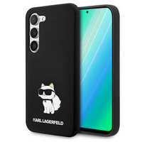 Karl Lagerfeld Huse pentru Samsung Galaxy S23+ Plus, Silicone Choupette, negru