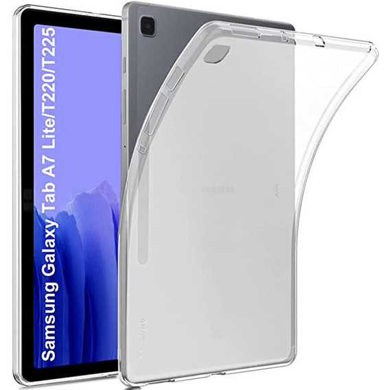 Husă pentru Samsung Galaxy Tab A7 Lite 8.7 T220 / T225, silicon, transparentă