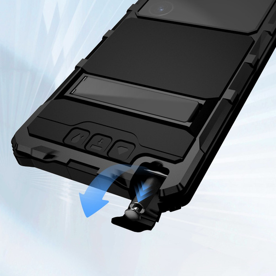 Husă blindată pentru Samsung Galaxy S25 Ultra, R-JUST, negru