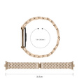 Brățară cu diamante pentru Xiaomi Smart Band 8 Pro, Aur
