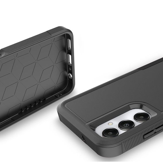 Husa blindată pentru Samsung Galaxy A05s 4G, Dual Shockproof, negru