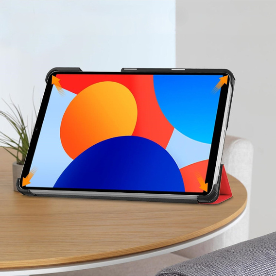 Husă pentru Xiaomi Redmi Pad SE 8.7, Smartcase, roșu