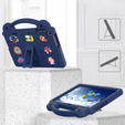 Husă pentru copii pentru Lenovo Tab M10 10.1 Gen 3 TB-328FU/TB-328XU, Cute Patterns, cu suport, albastru închis
