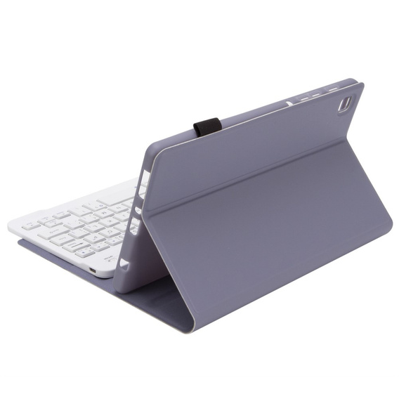 Carcasă + tastatură Samsung Galaxy Tab A7 Lite 8.7 T220 / 225, violet