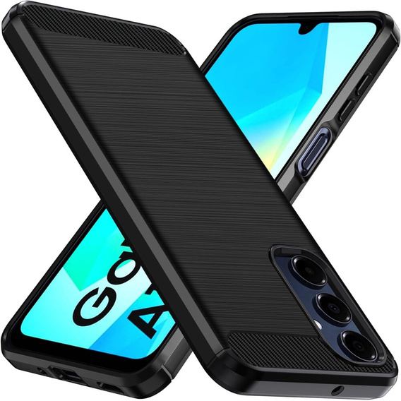Huse pentru Samsung Galaxy A16, Carbon, negru