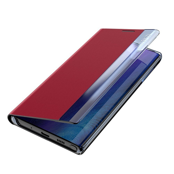 Husă cu clapetă pentru Xiaomi Mi 11, Side View, roșu