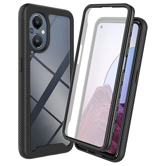 Carcasă pentru Oppo Reno7 Lite, Shockproof, cu folie, albastru