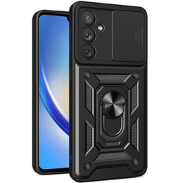 Husă blindată pentru Samsung Galaxy M34, CamShield Slide, negru