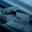 CASEME Litchi Wallet flip caz pentru Samsung Galaxy Z Fold7 5G