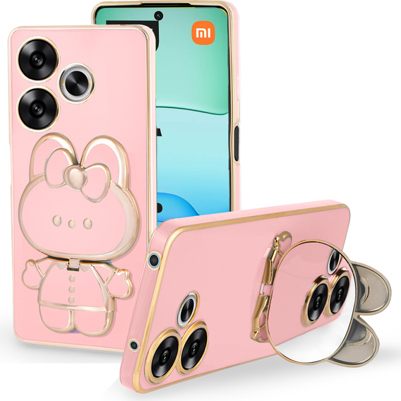 Carcasă pentru Xiaomi Redmi 13, Bunny, roz