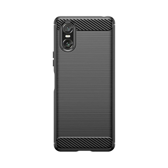 Huse pentru Sony Xperia 10 VI, Carbon, negru