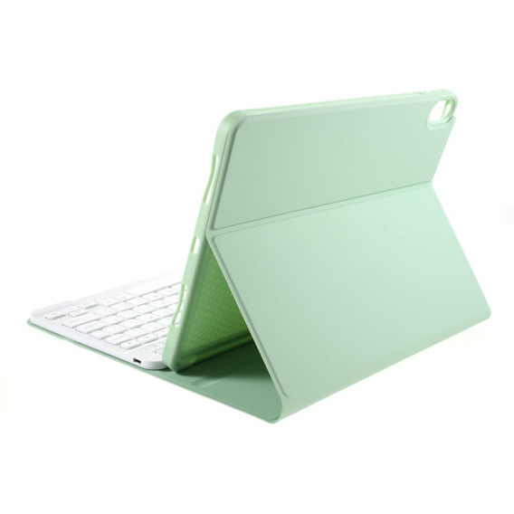 Carcasă + tastatură iPad Air 10.9 4 2020 / 5 2022, verde deschis