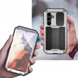 Husă blindată pentru Samsung Galaxy S24, R-JUST, de argint