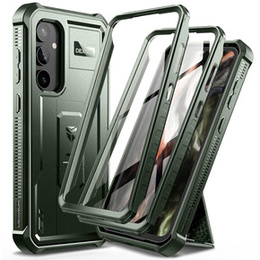 Husă blindată pentru Samsung Galaxy S23 FE, Dexnor Full Body (Two Frames), verde