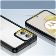 Huse pentru Motorola Moto G73 5G, Fusion Hybrid, transparent / negru