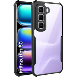 Huse pentru Infinix Hot 50 4G, AntiDrop Hybrid, negru