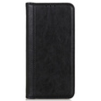 Husa cu clapetă pentru Honor 200 Lite, Split Leather, negru