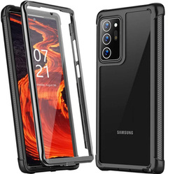 Carcasă pentru Samsung Galaxy Note 20 Ultra, Shockproof, cu folie, albastru