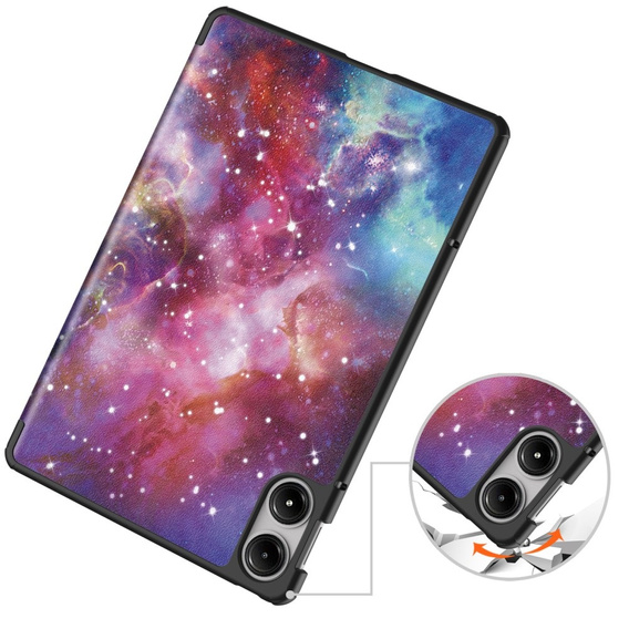 Husă pentru Xiaomi Redmi Pad Pro / Xiaomi Poco Pad, Smartcase, galaxy