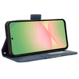 Cu clapetă pentru Samsung Galaxy A56, Card Slot, albastru închis