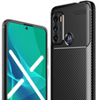 Huse pentru Motorola Moto G60, Carbon Gel, negru