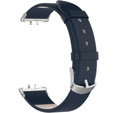 Curea din piele pentru Samsung Galaxy Fit 3, albastru