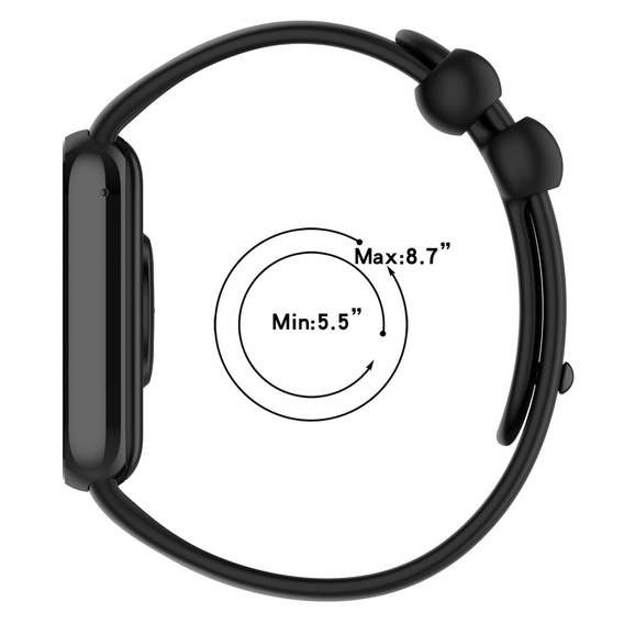 Bandă din silicon pentru Xiaomi Smart Band 8 Pro