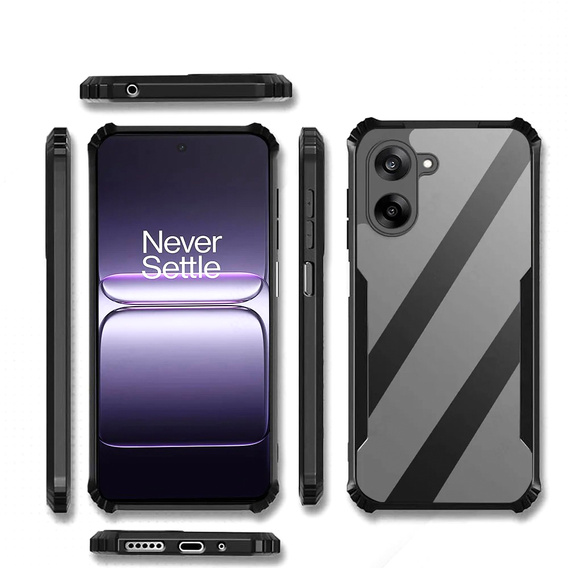 Huse pentru OnePlus Nord CE5, AntiDrop Hybrid, negru