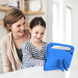 Husă pentru copii pentru Samsung Galaxy Tab S6 Lite 2022 / 2020, husă pentru copii cu mâner, albastru