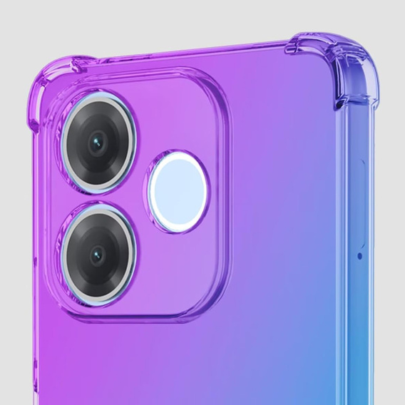 Husa pentru Oppo A5 Pro 5G, Gradient Dropproof, Violet / albastru