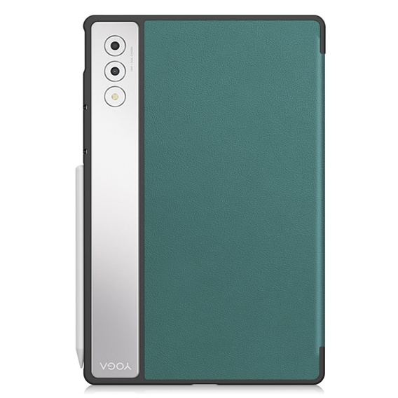 Husă pentru Lenovo Yoga Tab Plus, Smartcase, verde