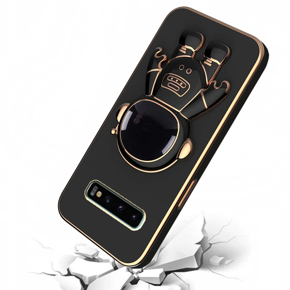 Huse pentru Samsung Galaxy S10, Astronaut, negru