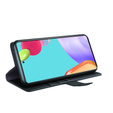 Husa cu clapetă pentru Samsung Galaxy A52 / A52s, Split Leather, albastru