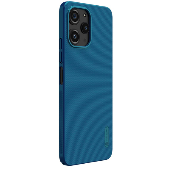 Carcasă NILLKIN pentru Xiaomi Redmi 12 4G, Super Frosted Shield Case, albastru