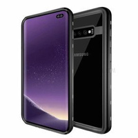 Husă impermeabilă IP68 pentru Samsung Galaxy S10, Redpepper, negru