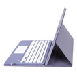 Carcasă + tastatură Samsung Galaxy Tab S9+, Leather Pen Slot TouchPad, violet