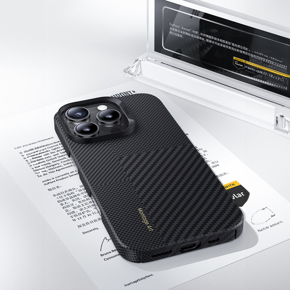 Husă magnetică Benks Montage Magnetic Armor Air (MB66) pentru iPhone 16 Pro Max