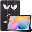 Husă pentru Samsung Galaxy Tab S6 Lite, Smartcase, don't touch me