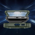Husă blindată pentru Samsung Galaxy S23 FE, Dexnor Full Body (Two Frames), verde