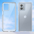 Huse pentru Motorola Moto G53 5G, Fusion Hybrid, transparentă